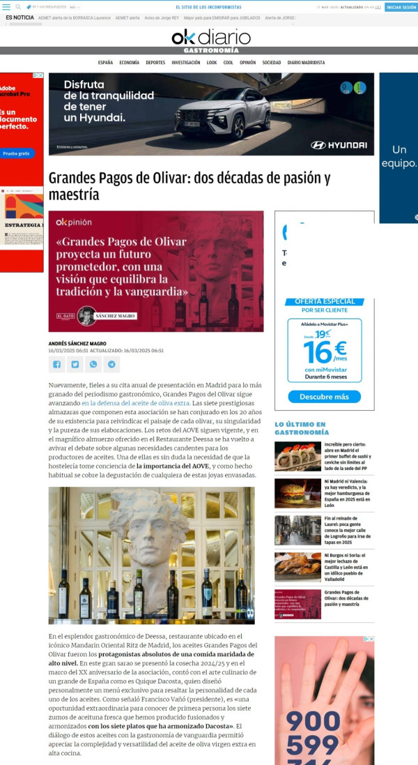 OKDIARIO, marzo 2025